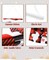 Christmas Decorations Outdoor Yard Front Porch Sign Set, Red Plaid Door Banner(Christmas Tree)13.5"L x 5.3"W